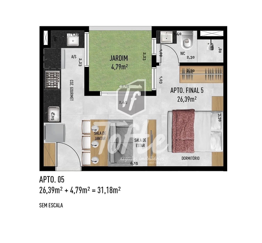 Apartamento, 2 quartos, 65 m² - Foto 28