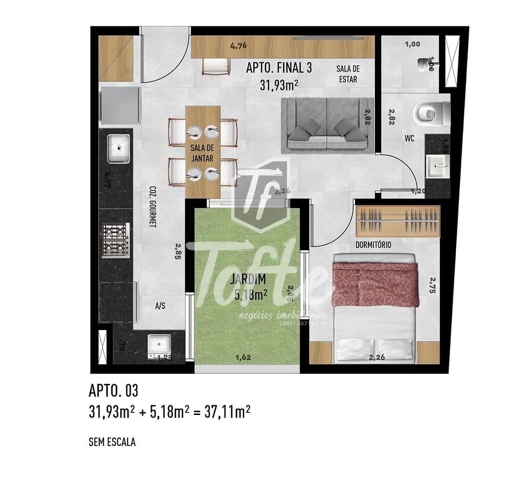 Apartamento, 2 quartos, 65 m² - Foto 33