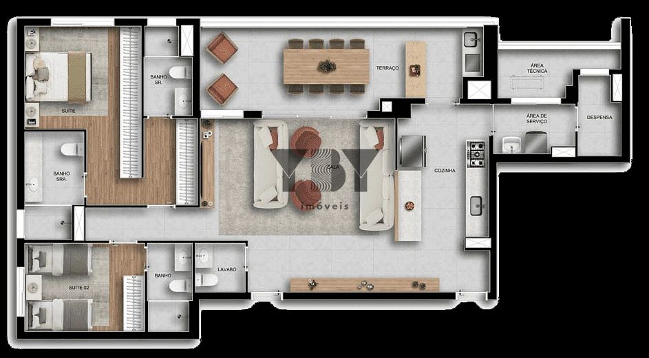 Apartamento, 3 quartos, 90 m² - Foto 28