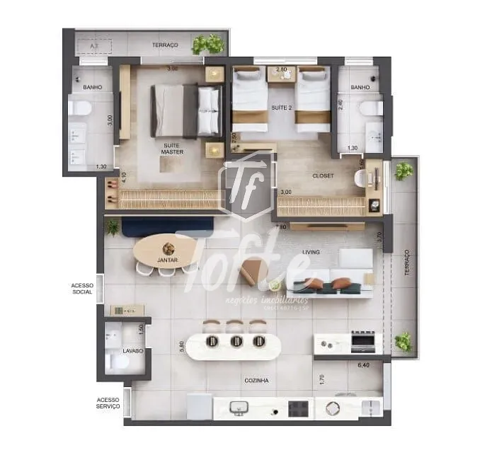 Apartamento, 3 quartos, 126 m² - Foto 17