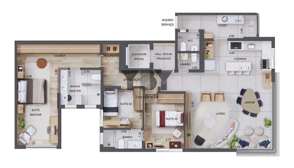 Cobertura à venda com 3 quartos, 184m² - Foto 18