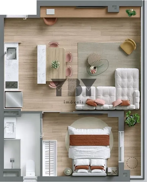Apartamento, 1 quarto, 39 m² - Foto 29