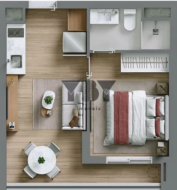 Apartamento, 2 quartos, 43 m² - Foto 25