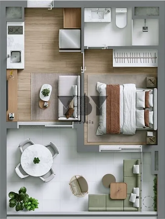Apartamento, 2 quartos, 43 m² - Foto 26