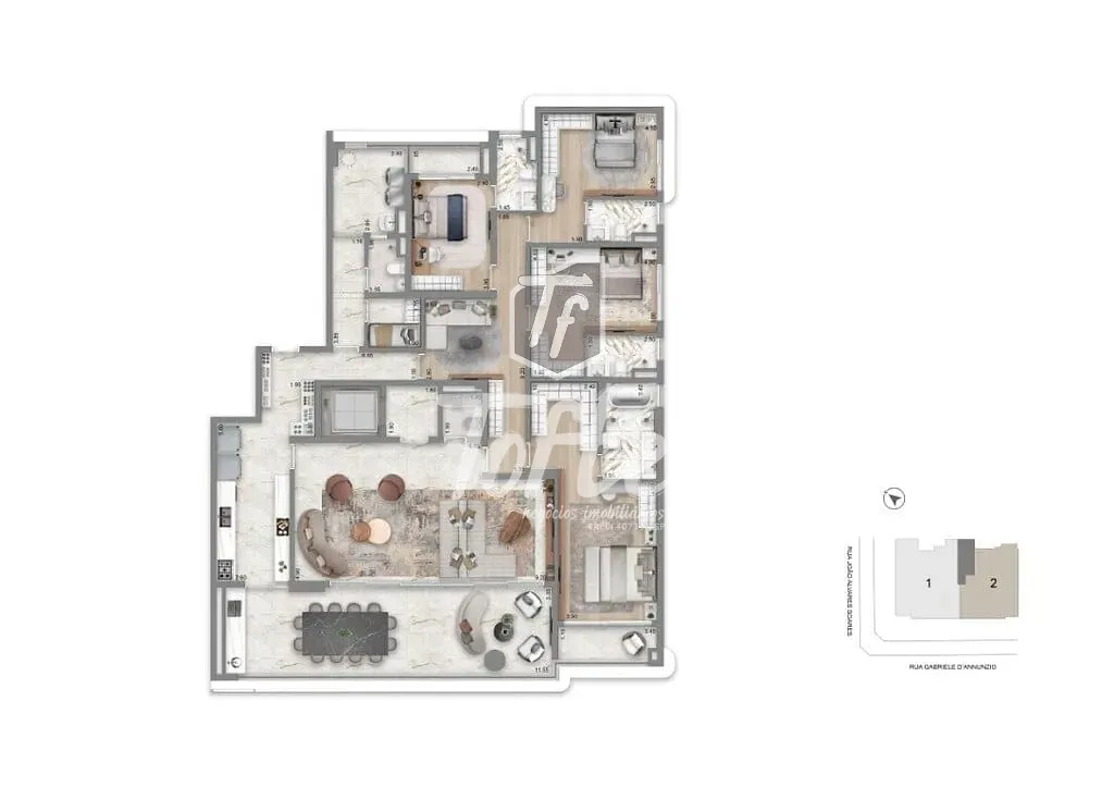 Apartamento, 4 quartos, 446 m² - Foto 16
