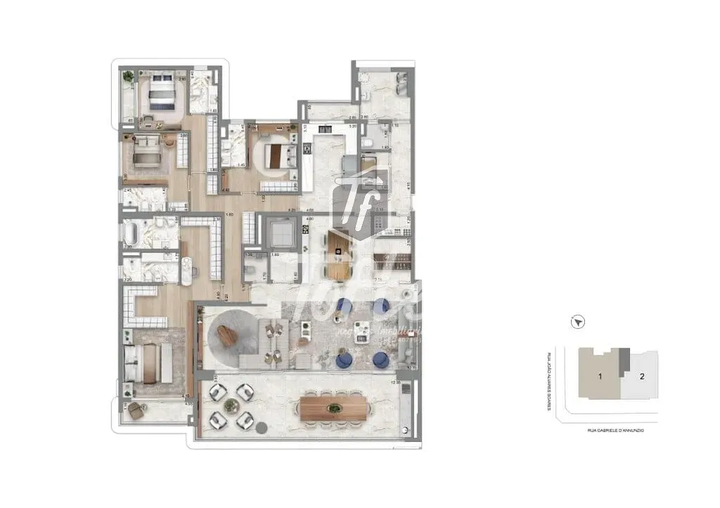 Apartamento, 4 quartos, 446 m² - Foto 19