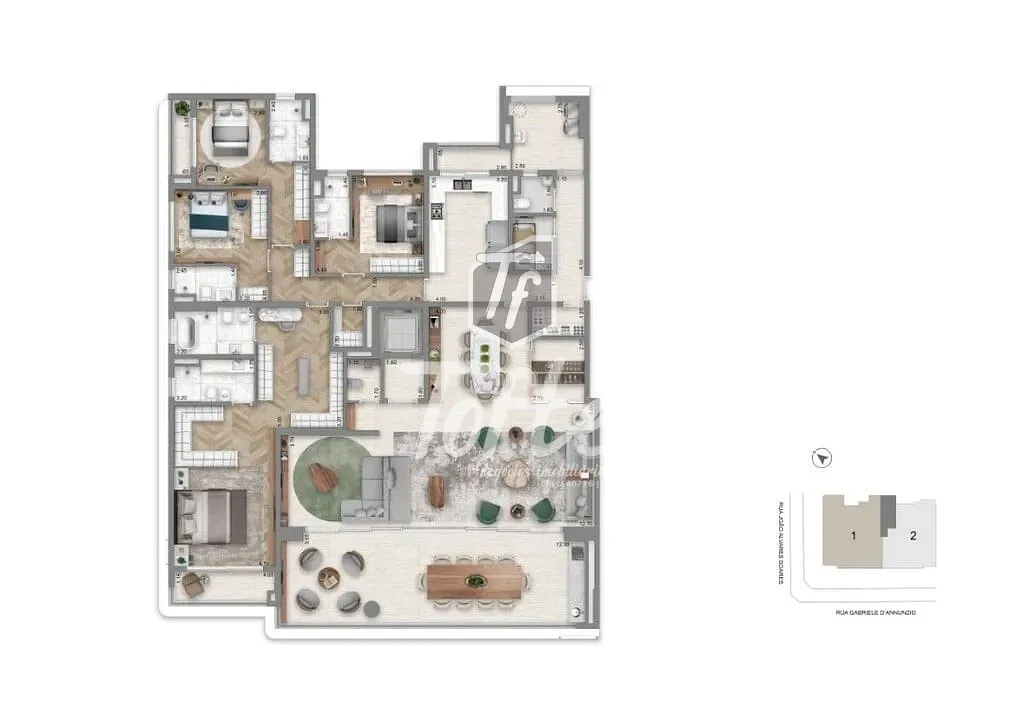 Apartamento, 4 quartos, 446 m² - Foto 20