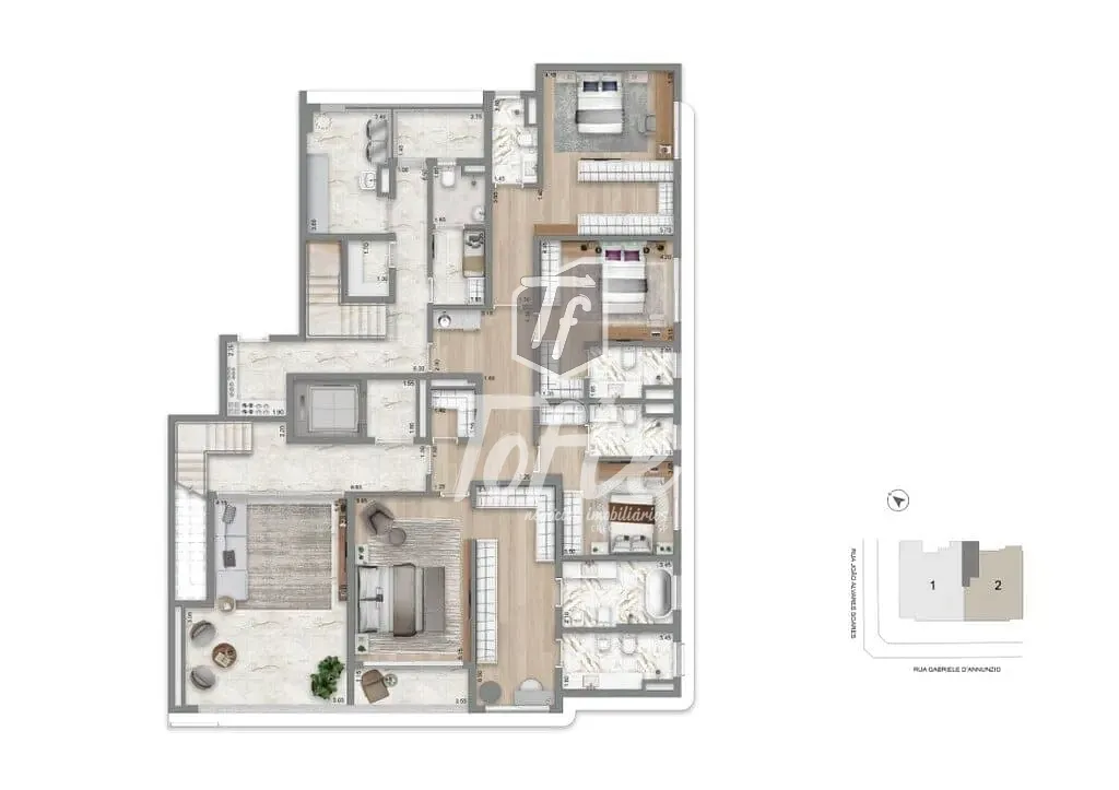 Apartamento, 4 quartos, 446 m² - Foto 21