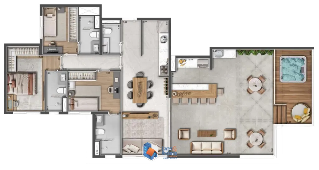 Apartamento, 3 quartos, 78 m² - Foto 39