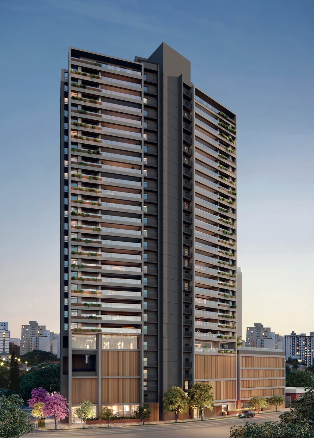 Apartamento à venda 4 Quartos 4 Suites 3 Vagas 262.35M² Brooklin Paulista São Paulo - SP | Ampére Brooklin