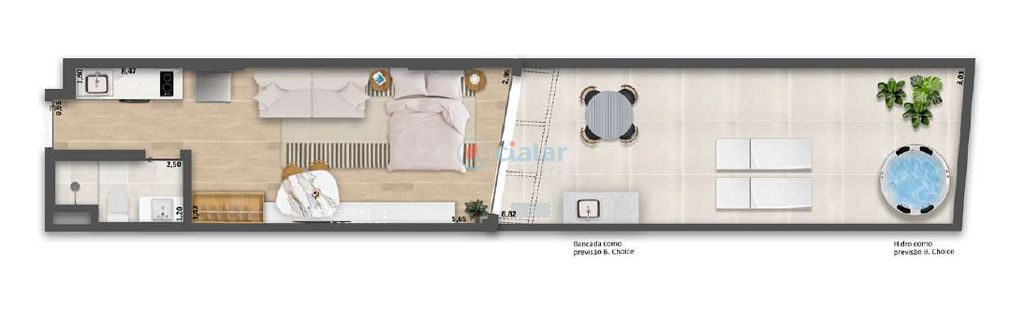 Cobertura à venda com 1 quarto, 62m² - Foto 18