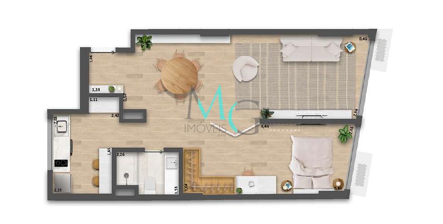 Cobertura à venda com 1 quarto, 62m² - Foto 24