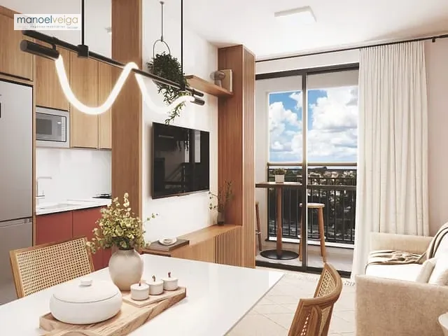 Apartamento 3 quartos e 2 banheiros, à venda, no bairro Prado Velho em Curitiba