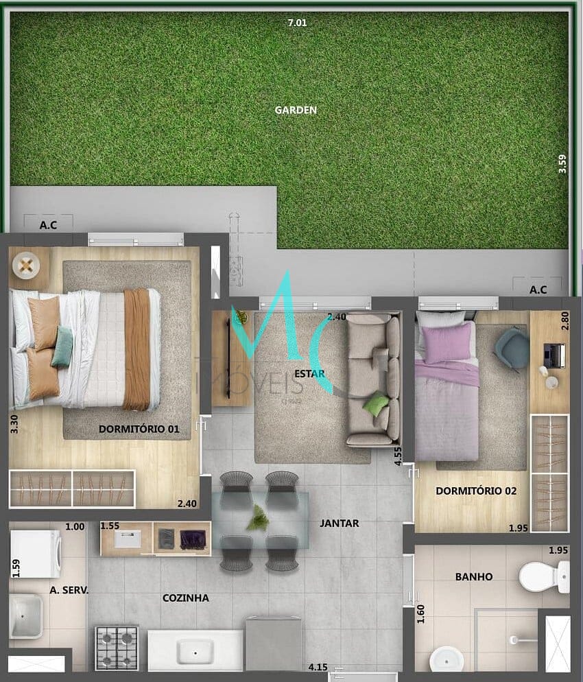 Apartamento, 3 quartos, 139 m² - Foto 17