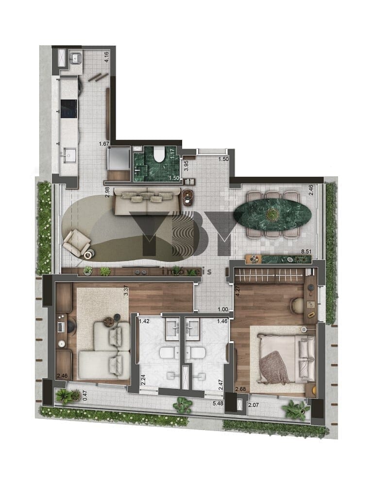 Apartamento, 2 quartos, 131 m² - Foto 24