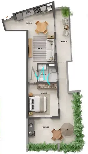Apartamento, 2 quartos, 109 m² - Foto 42