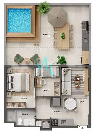 Apartamento, 2 quartos, 109 m² - Foto 43
