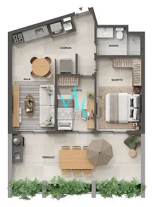 Apartamento, 1 quarto, 38 m² - Foto 41