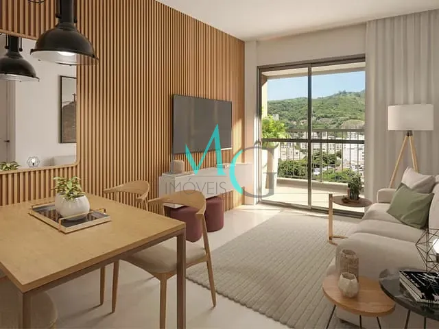 Apartamento 2 quartos e 1 banheiro, à venda, no bairro Tijuca em Rio de Janeiro