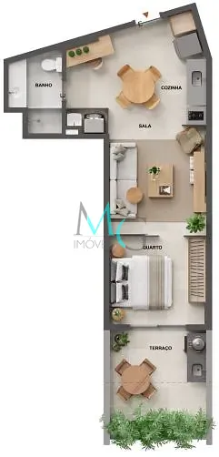 Apartamento, 2 quartos, 59 m² - Foto 28