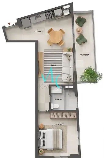Apartamento, 2 quartos, 59 m² - Foto 29