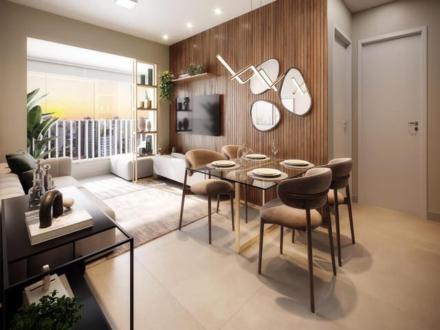 Foto do Apartamento - Apartamento à venda 1 Quarto 27.6M² Santo Amaro São Paulo - SP | Cronos Alto da Boa Vista - Residencial | Lares e Andares Imóveis