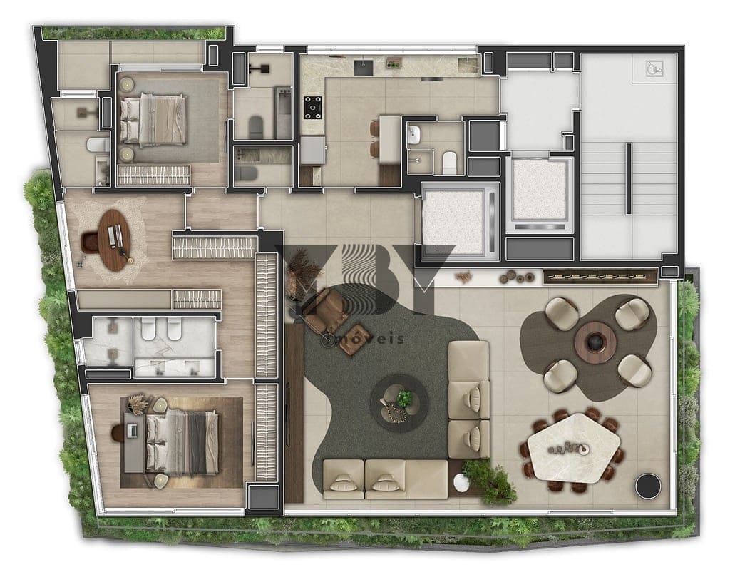 Cobertura, 3 quartos, 390 m² - Foto 31