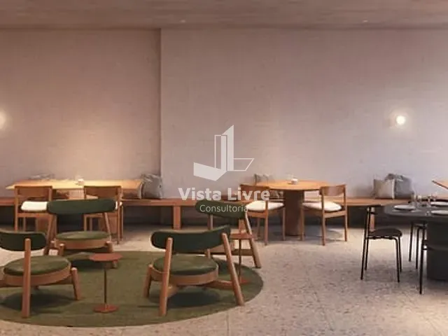 Apartamento com 33m² 1 quarto e 1 banheiro, à venda, no bairro Mirandópolis em São Paulo