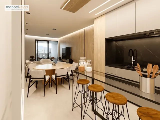 Cobertura / Penthouse 3 quartos e 4 banheiros, à venda, no bairro Boa Vista em Curitiba