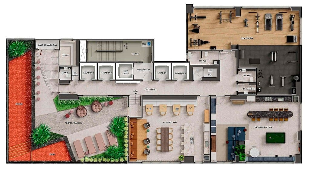 Apartamento, 2 quartos, 77 m² - Foto 22