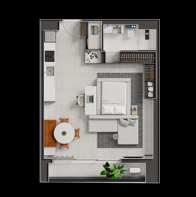 Apartamento, 2 quartos, 77 m² - Foto 24