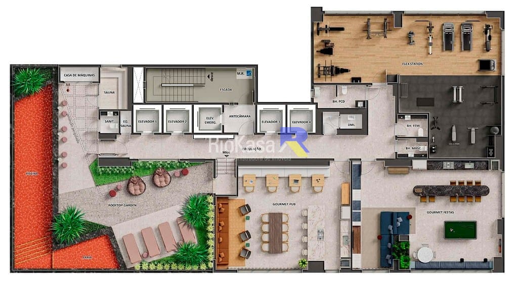 Apartamento, 2 quartos, 77 m² - Foto 22