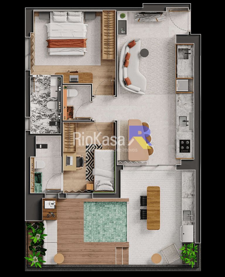 Apartamento, 2 quartos, 77 m² - Foto 27