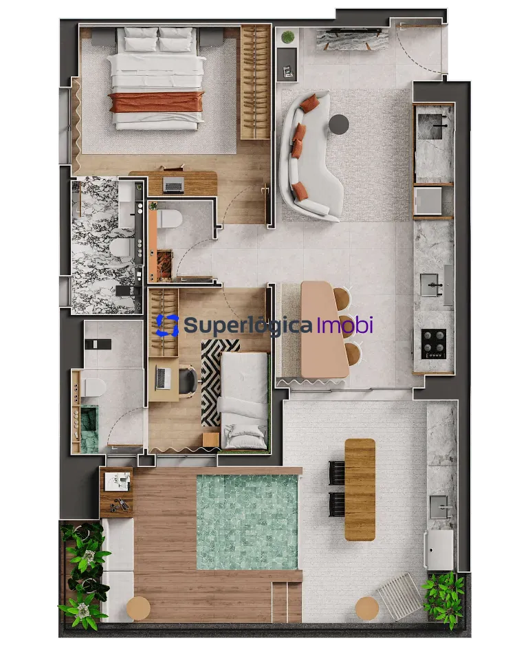 Apartamento, 2 quartos, 80 m² - Foto 27
