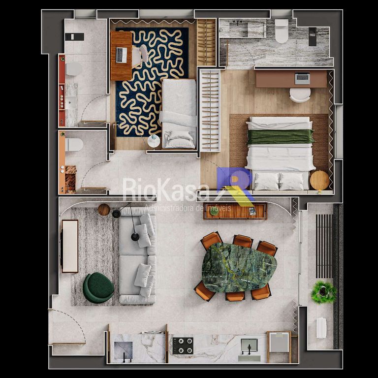 Apartamento, 1 quarto, 51 m² - Foto 26