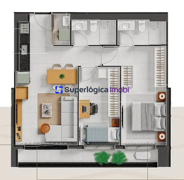 Apartamento, 2 quartos, 77 m² - Foto 25
