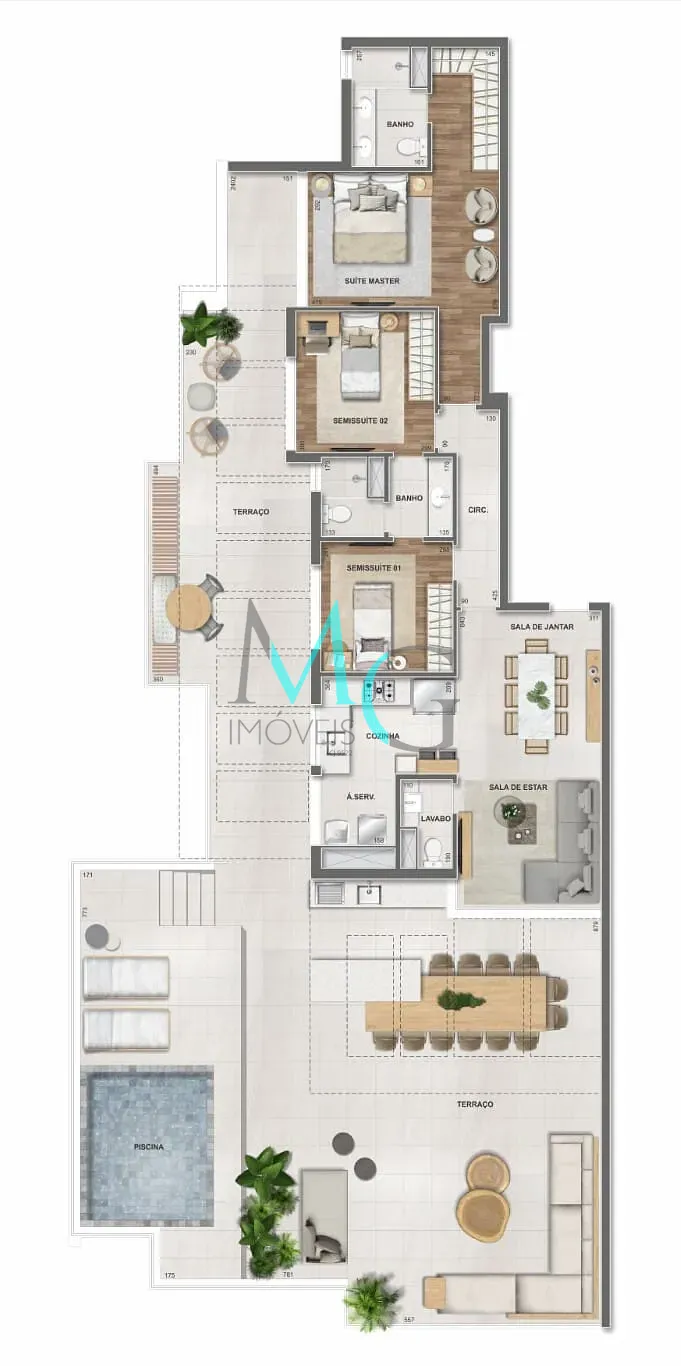 Apartamento, 2 quartos, 68 m² - Foto 84