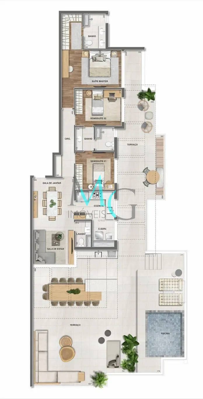 Apartamento, 2 quartos, 68 m² - Foto 85