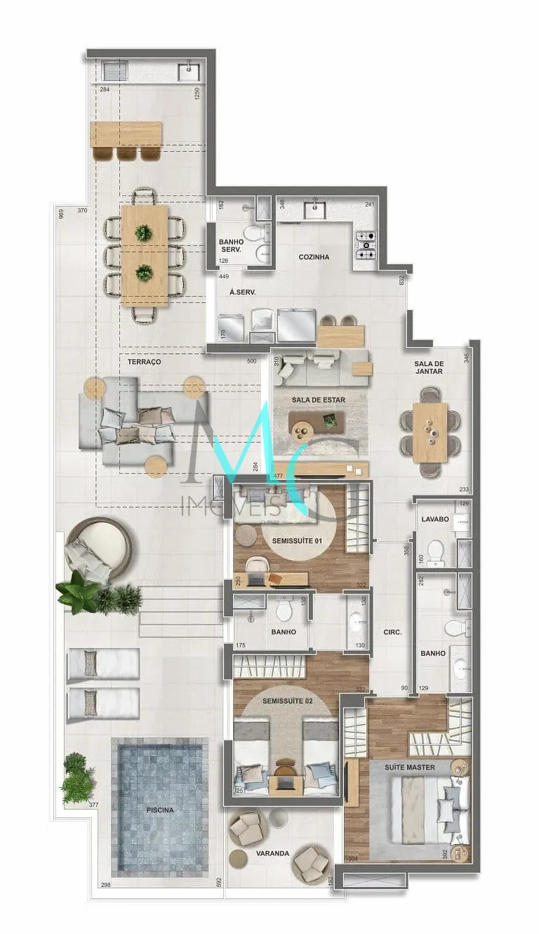 Cobertura, 3 quartos, 249 m² - Foto 82