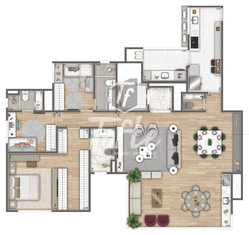 Apartamento, 3 quartos, 121 m² - Foto 27