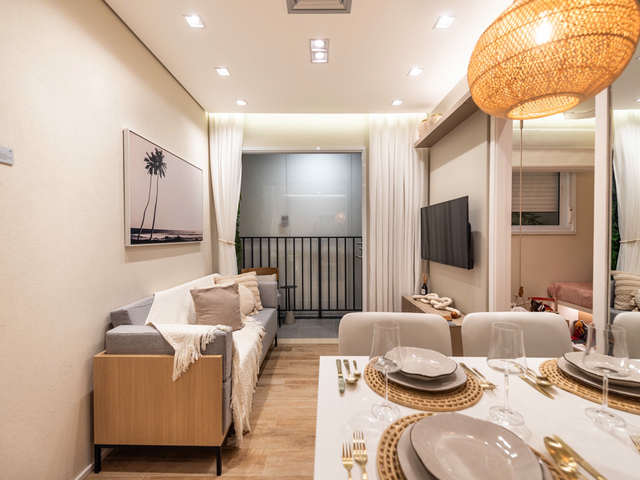 Foto do Apartamento - Apartamento à venda 2 Quartos 34.36M² Santo Amaro São Paulo - SP | Vibra Estação Adolfo Pinheiro | Correteria Imóveis