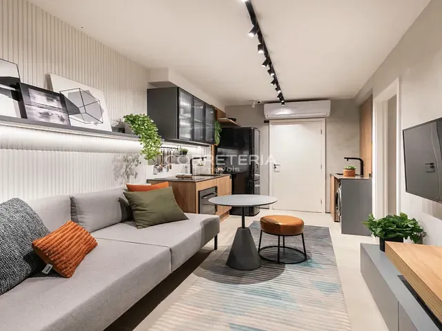 Apartamento 1 quarto e 1 banheiro, à venda, no bairro Santo Amaro em São Paulo