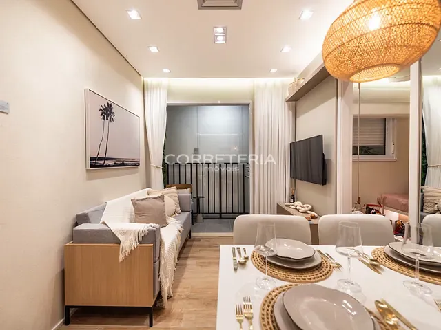 Apartamento 2 quartos e 1 banheiro, à venda, no bairro Santo Amaro em São Paulo