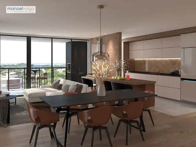 Apartamento 2 quartos e 2 banheiros, à venda, no bairro Bacacheri em Curitiba