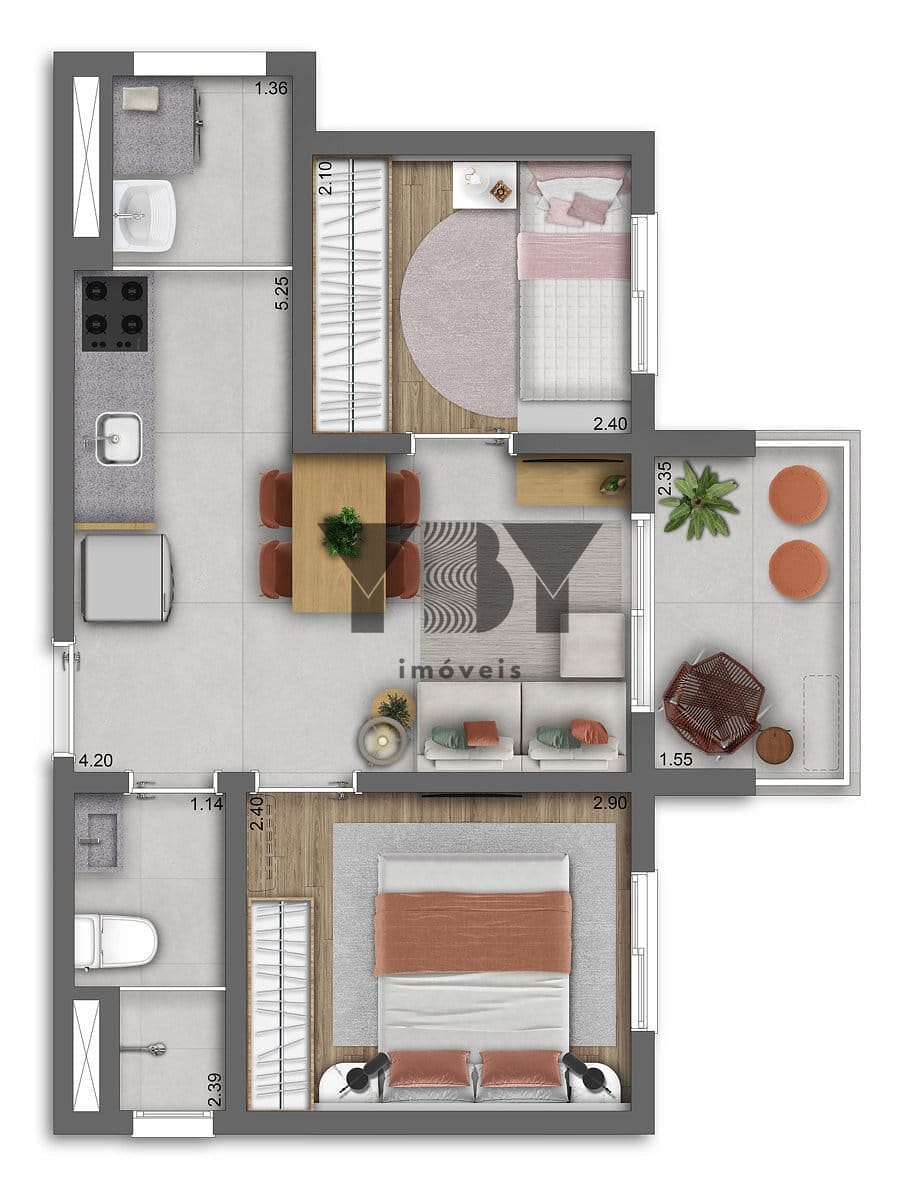 Cobertura à venda com 2 quartos, 64m² - Foto 22