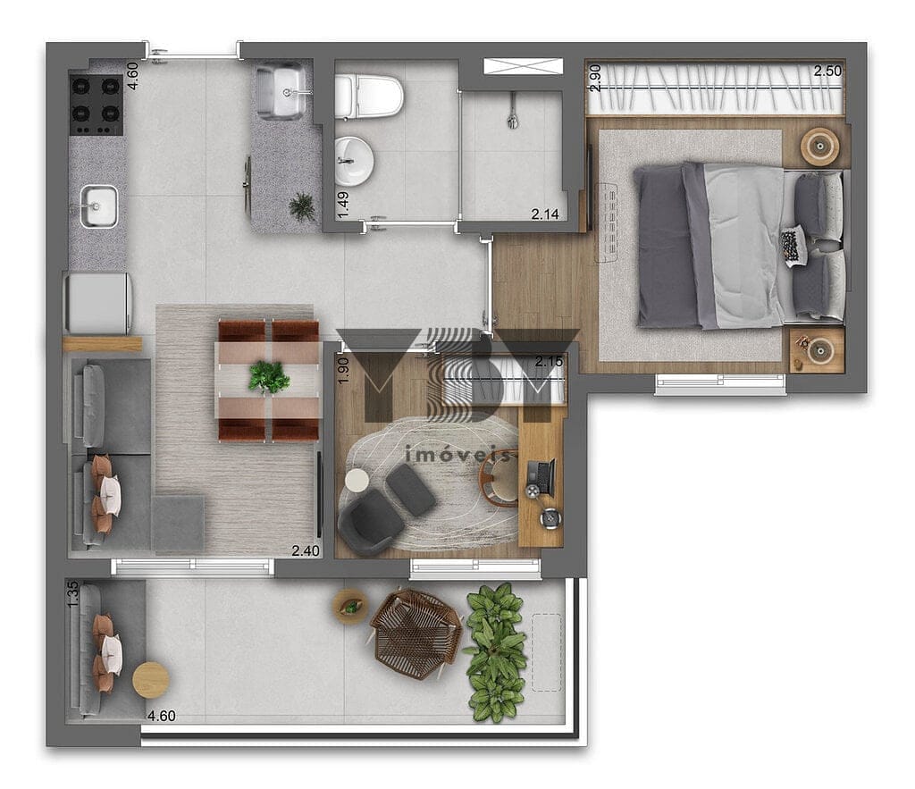 Cobertura à venda com 2 quartos, 64m² - Foto 23