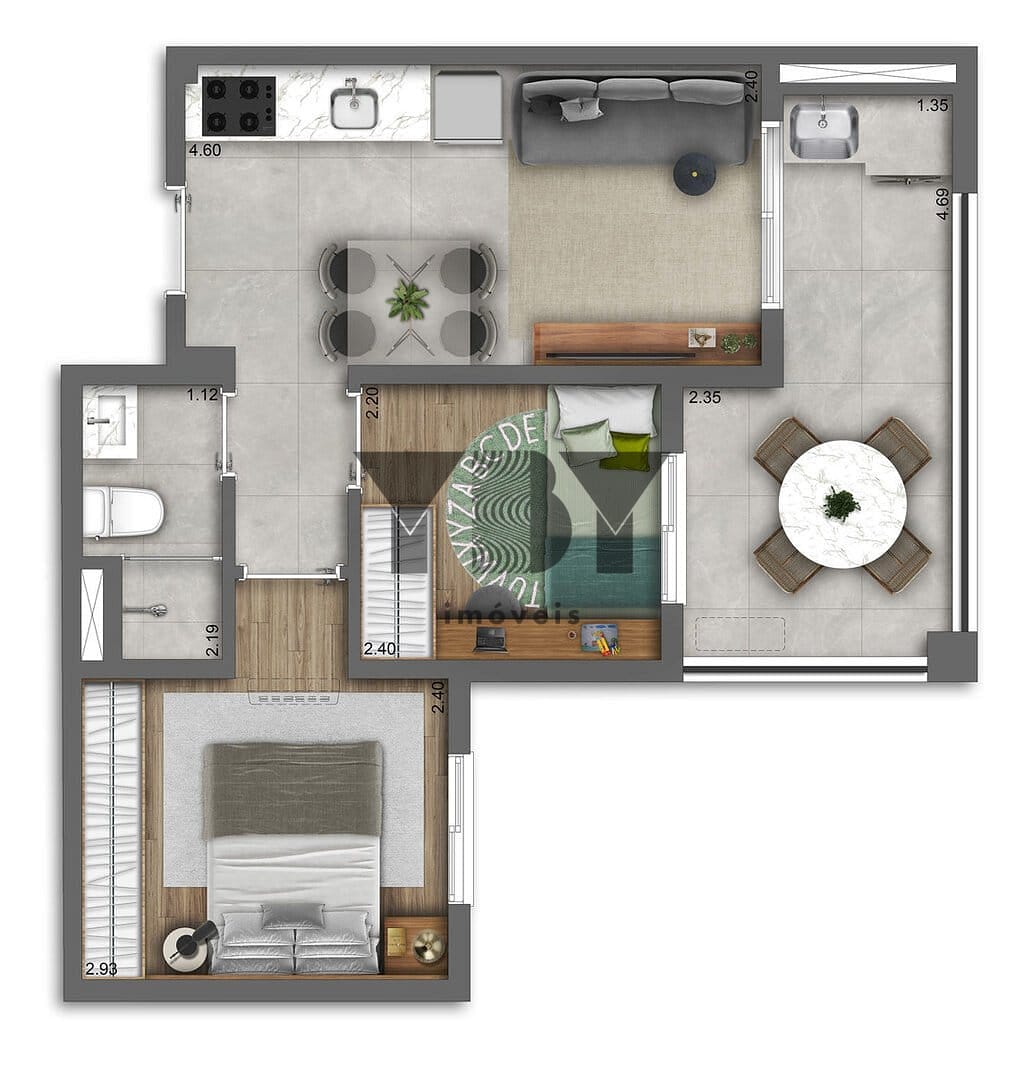 Cobertura à venda com 2 quartos, 64m² - Foto 24