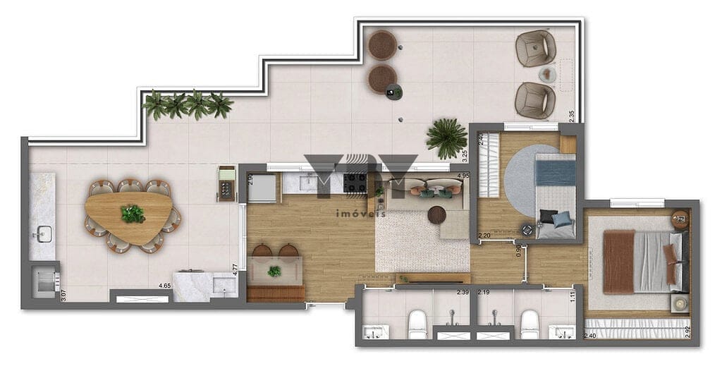 Cobertura à venda com 2 quartos, 64m² - Foto 25