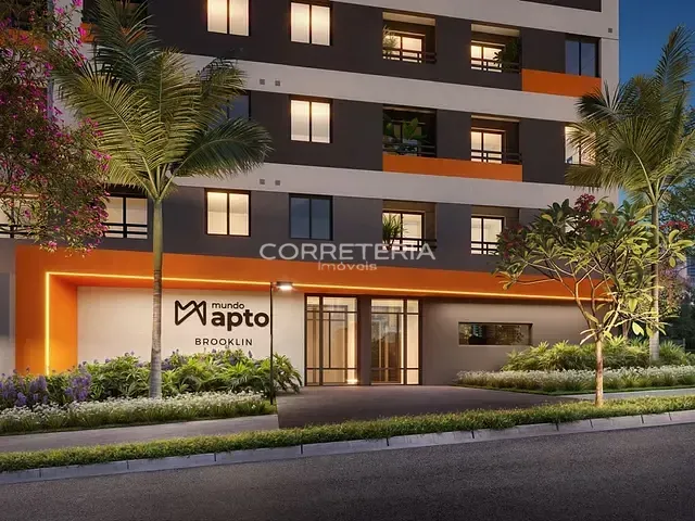Apartamento 2 quartos e 1 banheiro, à venda, no bairro Brooklin Paulista em São Paulo