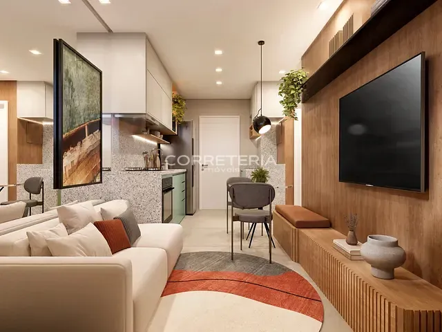 Apartamento 2 quartos e 1 banheiro, à venda, no bairro Jardim Caravelas em São Paulo